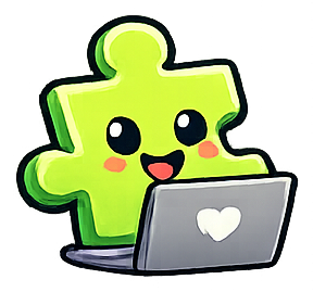 Patch at a laptop